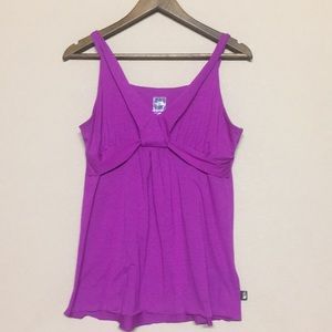 The North Face purple tank